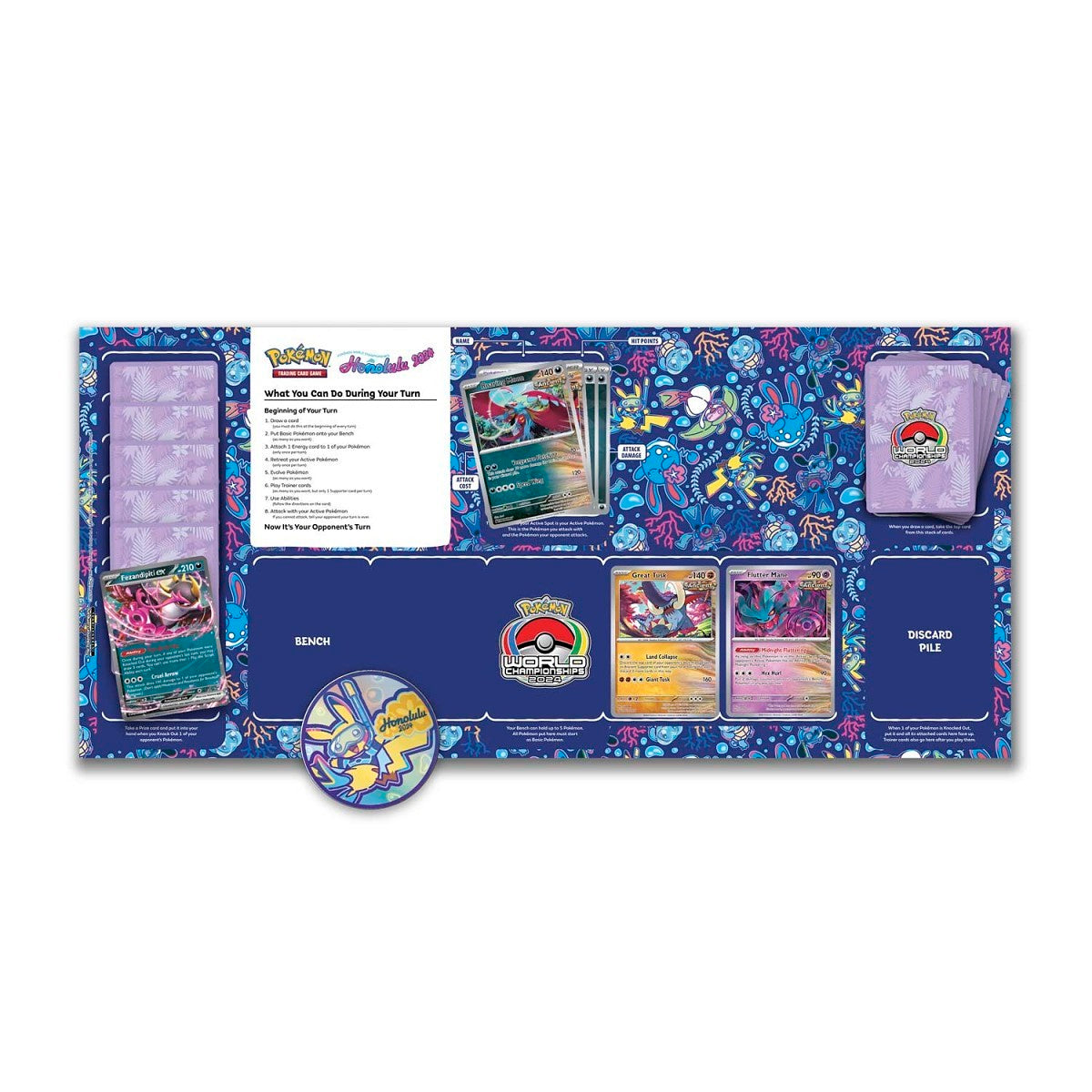 Pokémon 2024 Honolulu World Championship Deck Ancient Toolbox by Sakuya Ota