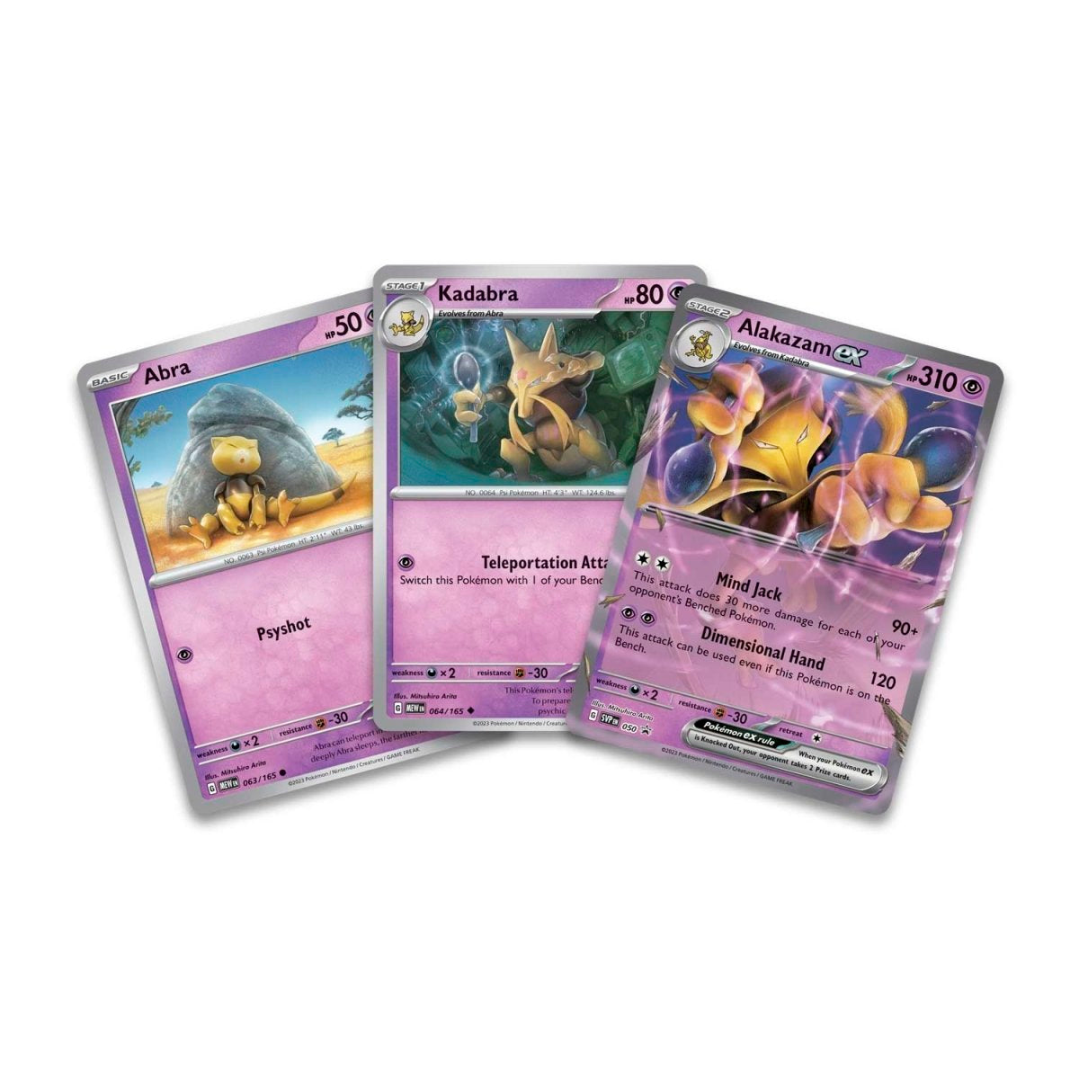 Pokémon 151 Alakazam EX Collection Box