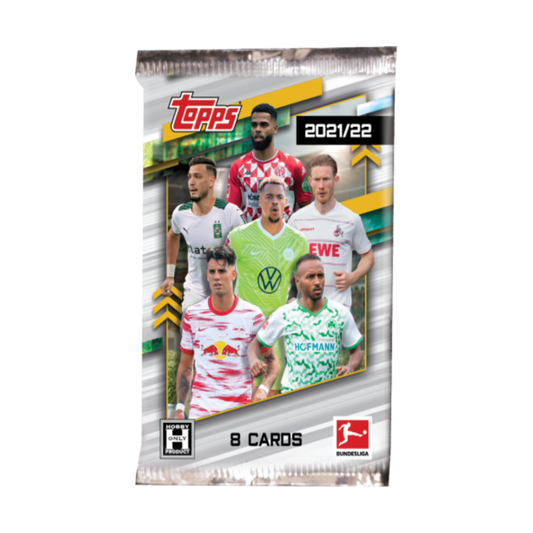 2021-22 Topps Bundesliga Soccer Hobby Pack