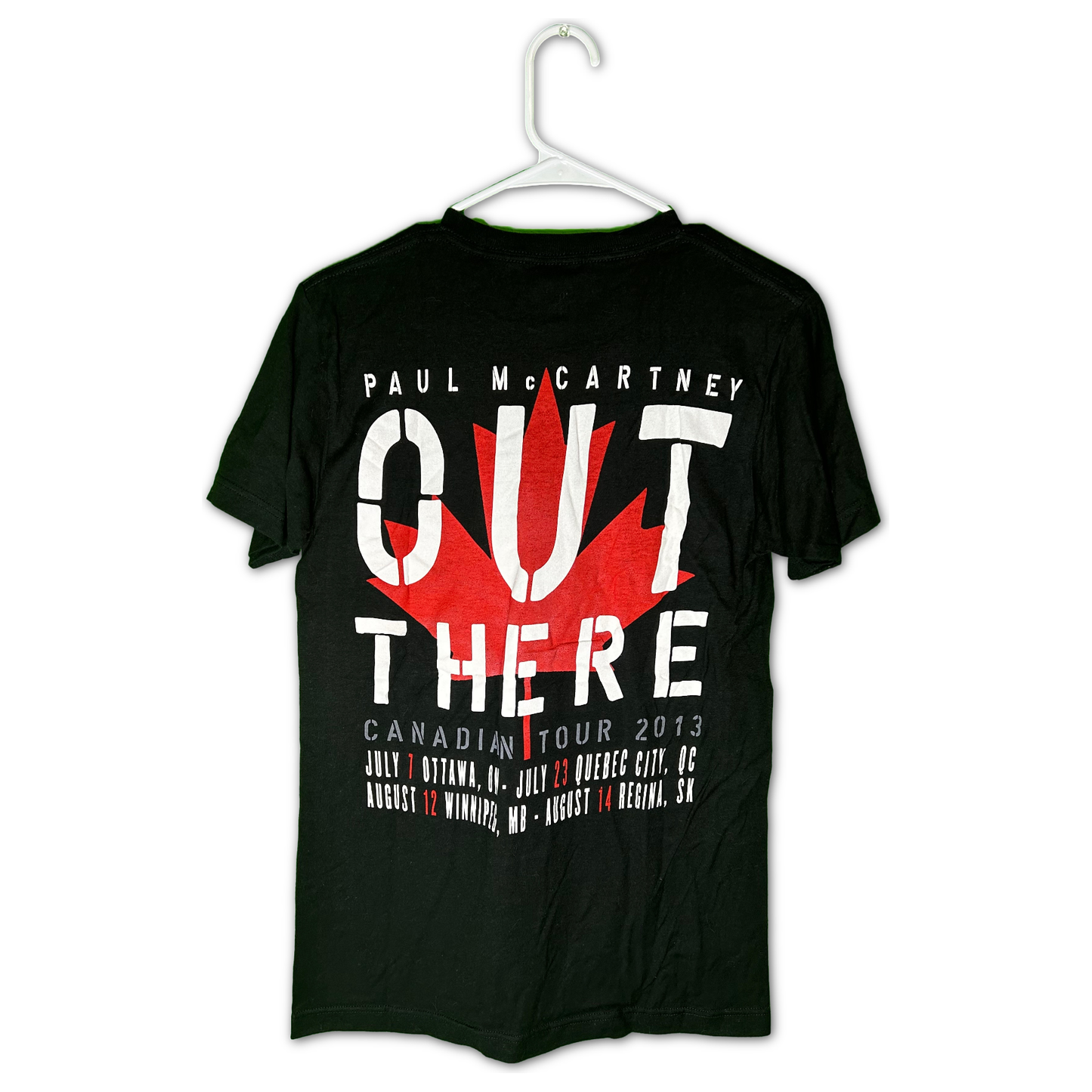 2013 Paul McCartney Canadian Out There Tour Men’s T-Shirt