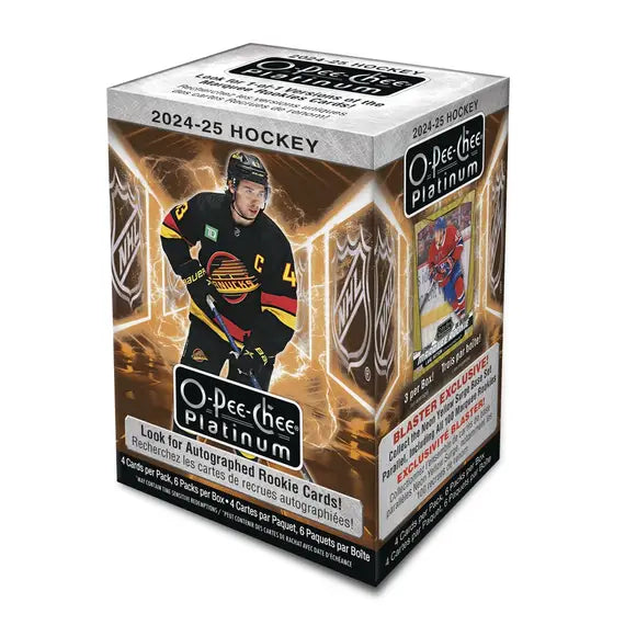 2024-25 Upper Deck O-Pee-Chee Platinum NHL Hockey Blaster Box