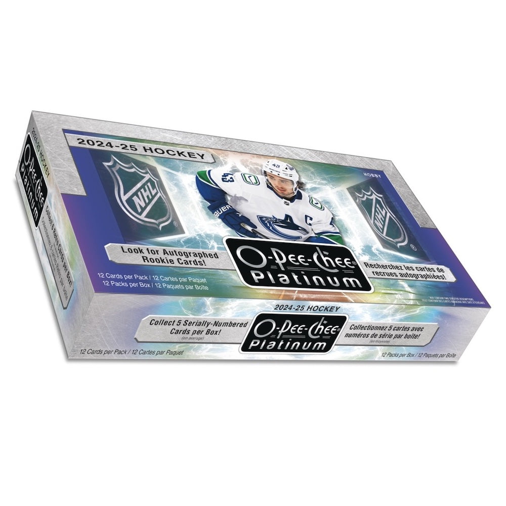 2024-25 Upper Deck O-Pee-Chee Platinum NHL Hockey Hobby Box