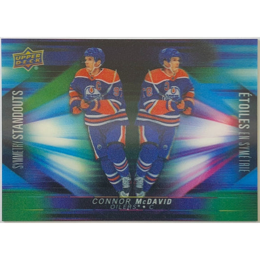 2023-24 Tim Hortons Connor McDavid Symmetry Standouts 3D Lenticular | Local Legends Cards & Collectibles