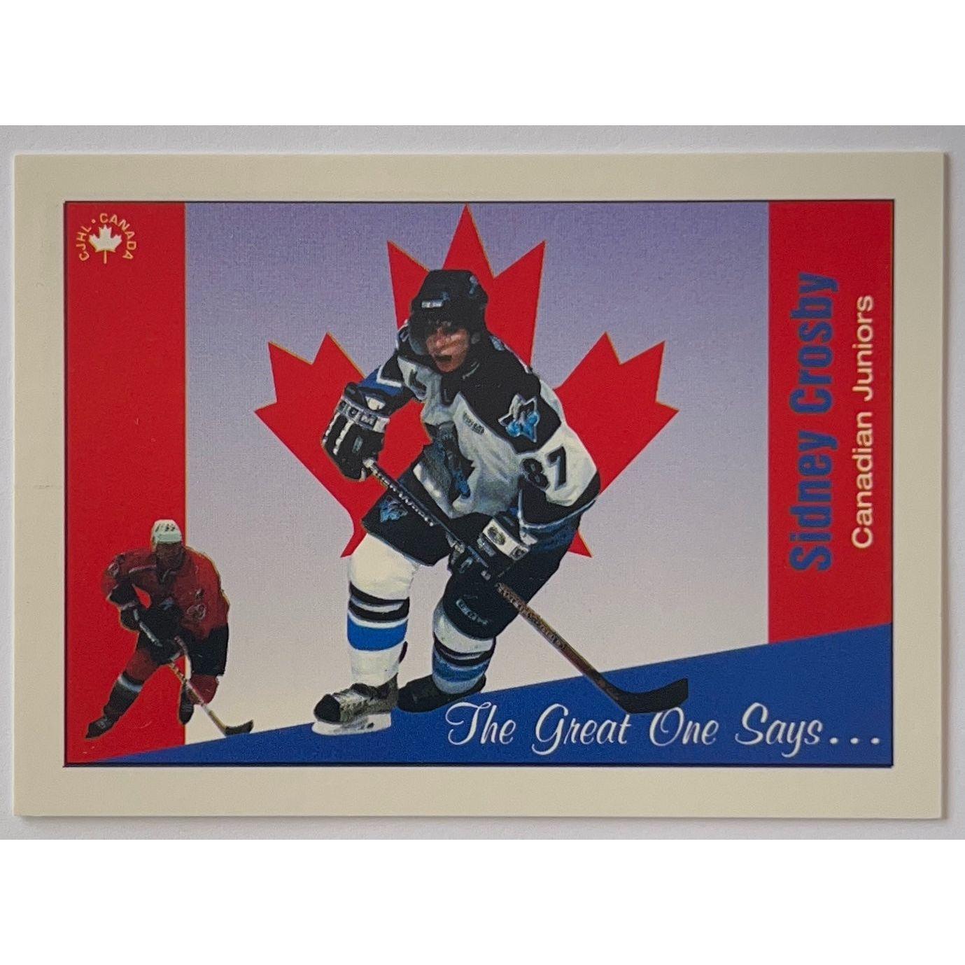 2004 CJHL Sidney Crosby Canadian Juniors | Local Legends Cards & Collectibles