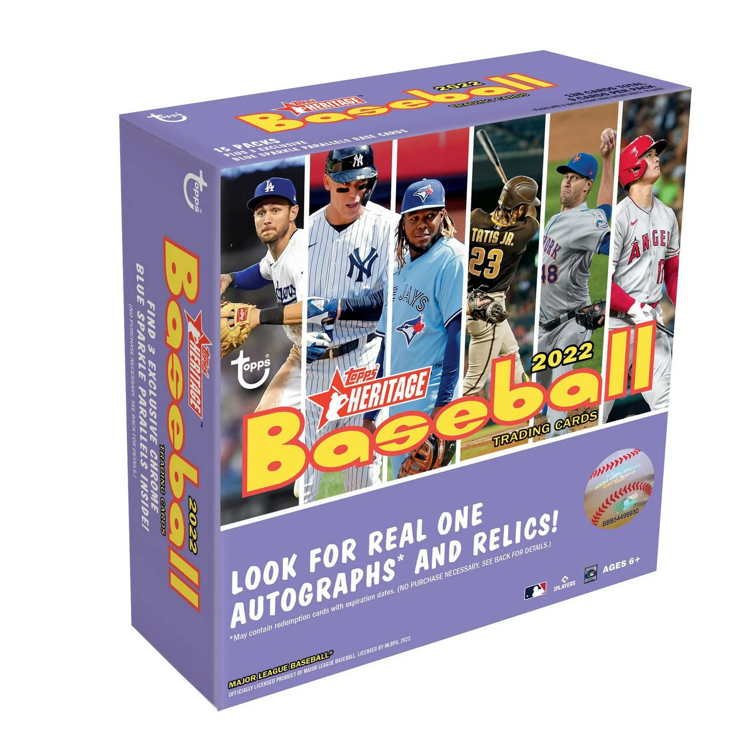 2022 Topps Heritage MLB Baseball Mega Box | Local Legends Cards & Collectibles