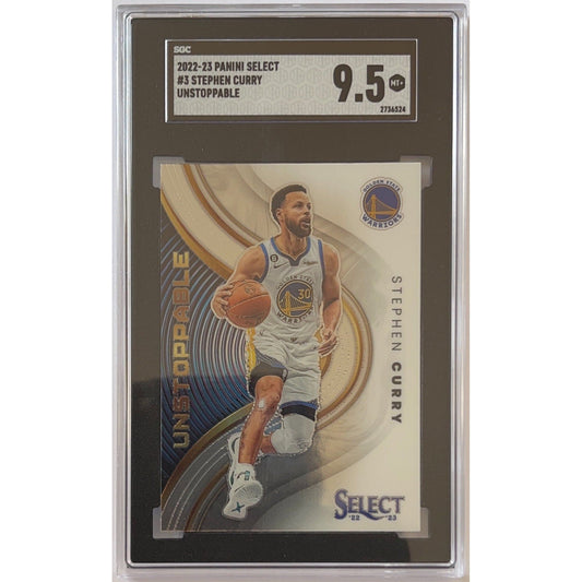 2022-23 Select Stephen Curry Unstoppable SGC 9.5 MINT | Local Legends Cards & Collectibles