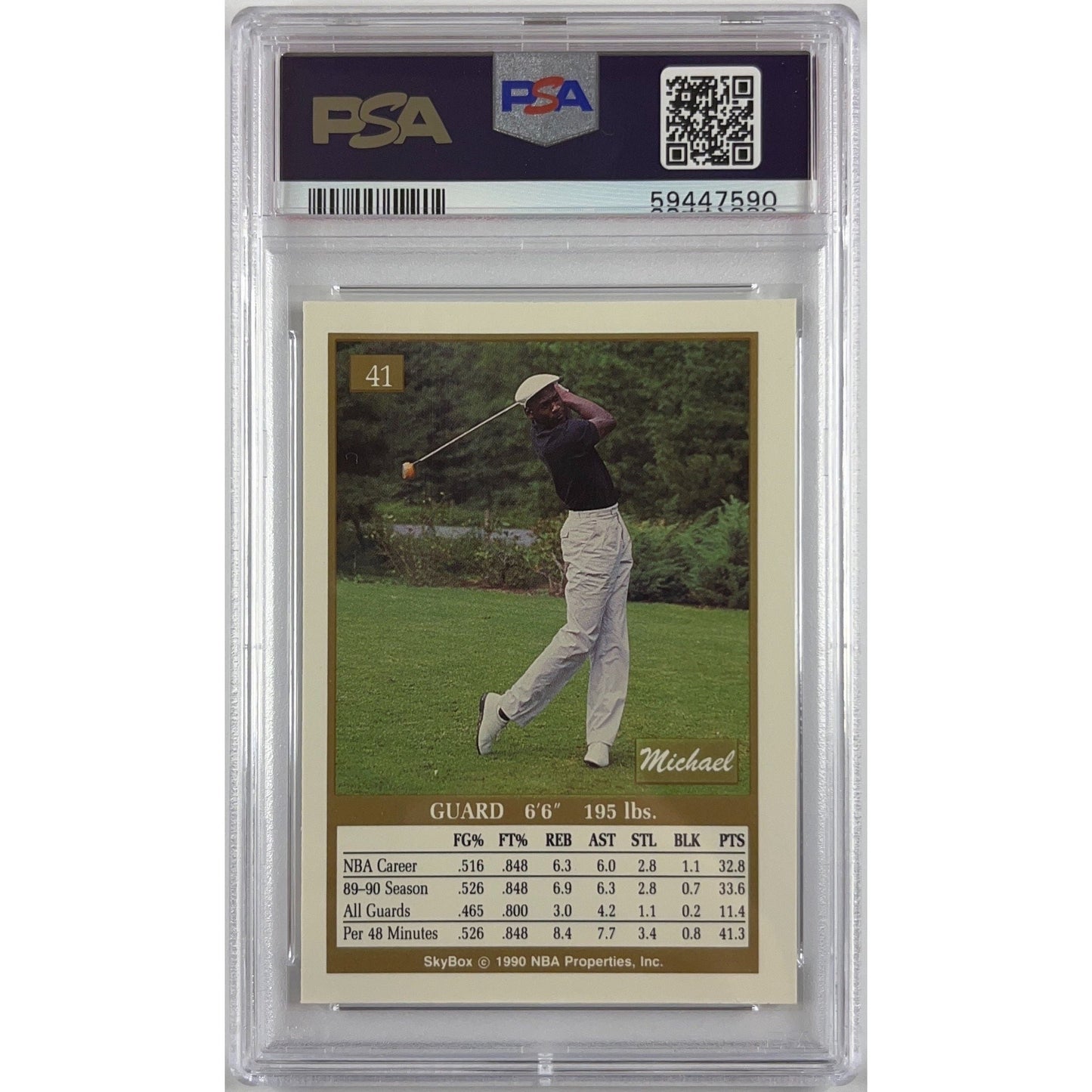 1990-91 Skybox Michael Jordan PSA 7 NM | Local Legends Cards & Collectibles