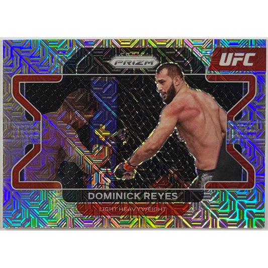 2022 Prizm Dominick Reyes Silver Mojo Prizm 25/25 | Local Legends Cards & Collectibles