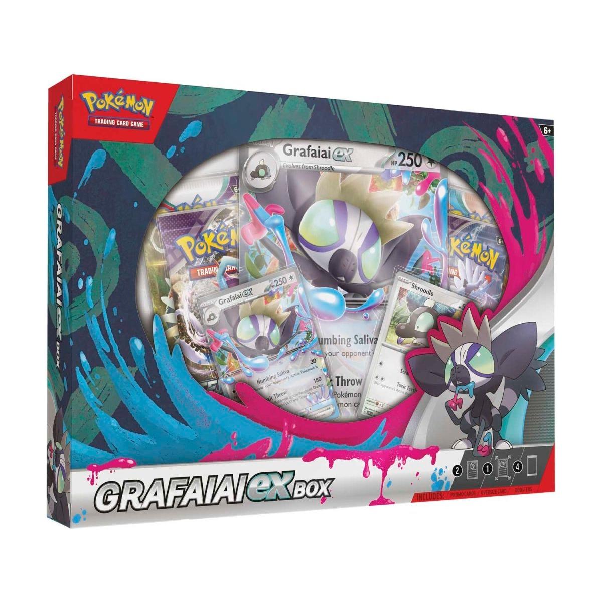 Pokémon Grafaiai Ex Promo Collection Box