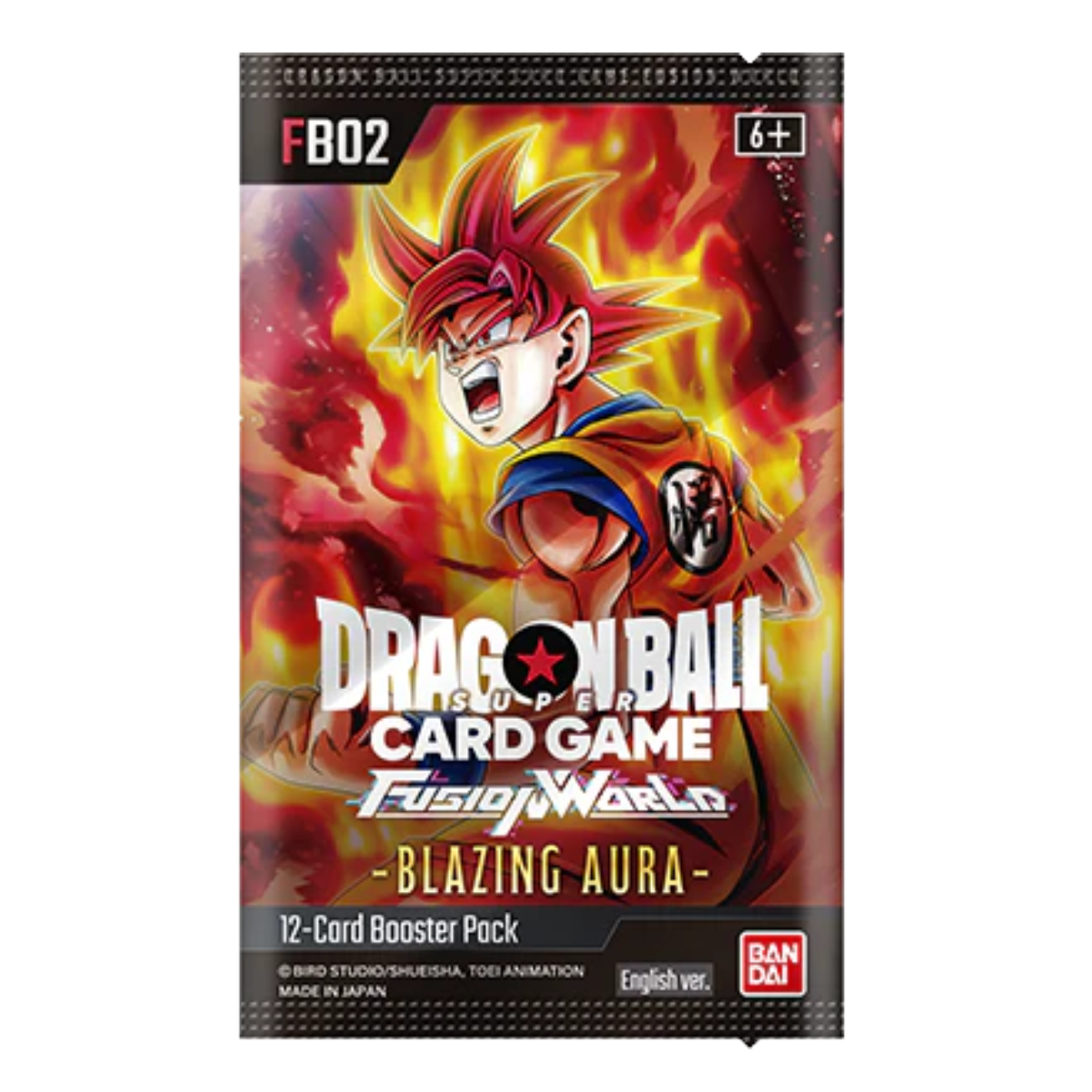 Dragon Ball Super Fusion World Blazing Aura Booster Pack FB02