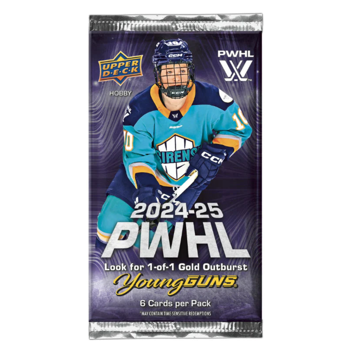 2024-25 Upper Deck PWHL Professional Women’s Hockey Hobby Pack