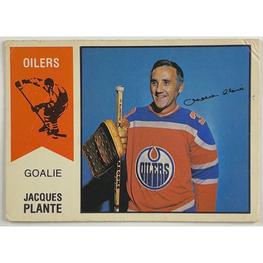 1973-74 O-Pee-Chee Jacques Plante #64 | Local Legends Cards & Collectibles