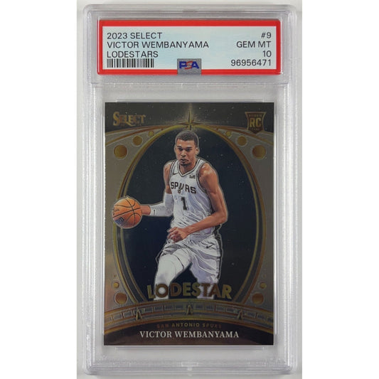 2023-24 Select Victor Wembanyama Lodestars RC PSA 10 GEM MINT | Local Legends Cards & Collectibles