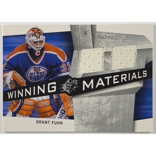 2008-09 SPX Grant Fuhr Winning Materials | Local Legends Cards & Collectibles