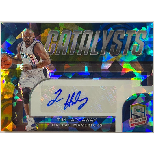 2022-23 Spectra Tim Hardaway Catalysts Prizm Auto /49 | Local Legends Cards & Collectibles