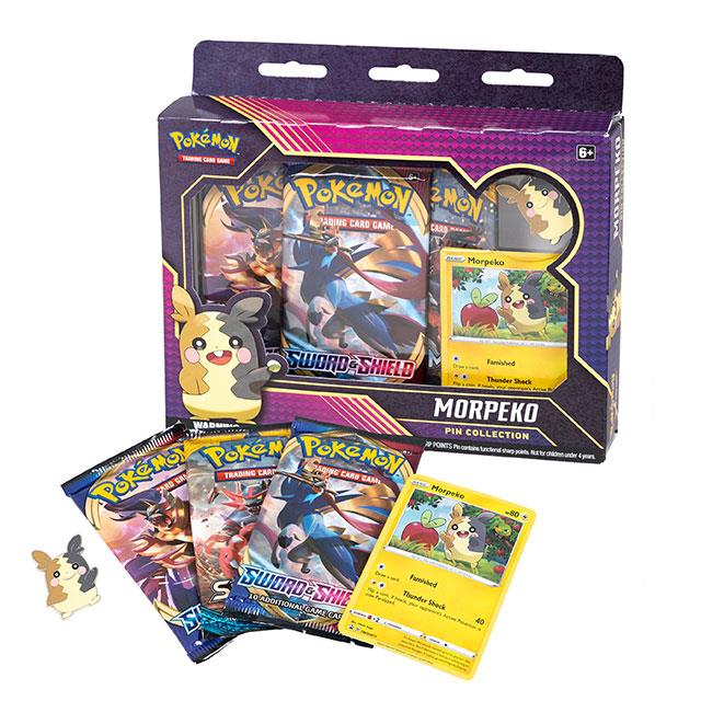 Pokémon Sun & Moon Morpeko Pin Collection Box | Local Legends Cards & Collectibles