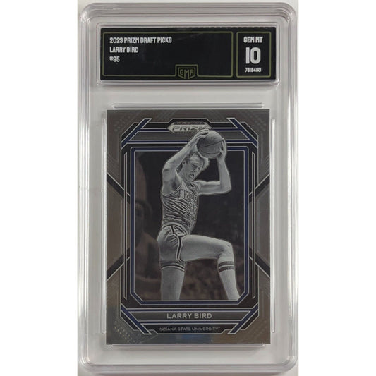 2023 Prizm Draft Picks Larry Bird GMA 10 GEM MINT | Local Legends Cards & Collectibles