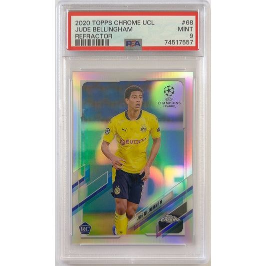 2020 Topps Chrome Jude Bellingham RC Refractor | Local Legends Cards & Collectibles