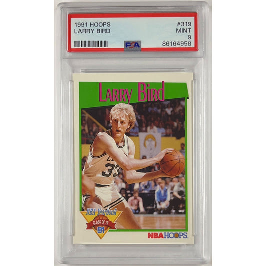1991-92 Hoops Larry Bird Class of 79’ PSA 9 MINT | Local Legends Cards & Collectibles