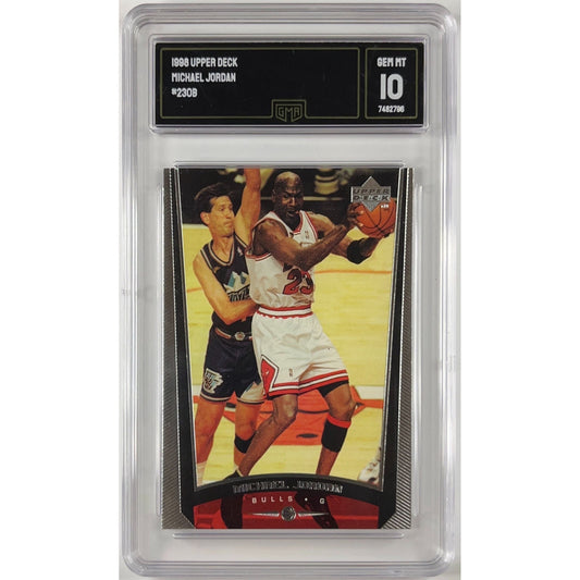 1990-00 Upper Deck Michael Jordan 230b GMA 10 GEM MINT | Local Legends Cards & Collectibles