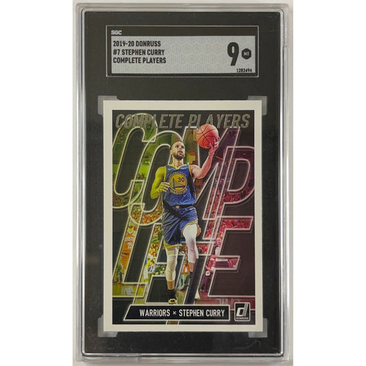 2019-20 Donruss Stephen Curry Complete Players SGC 10 GEM MINT | Local Legends Cards & Collectibles
