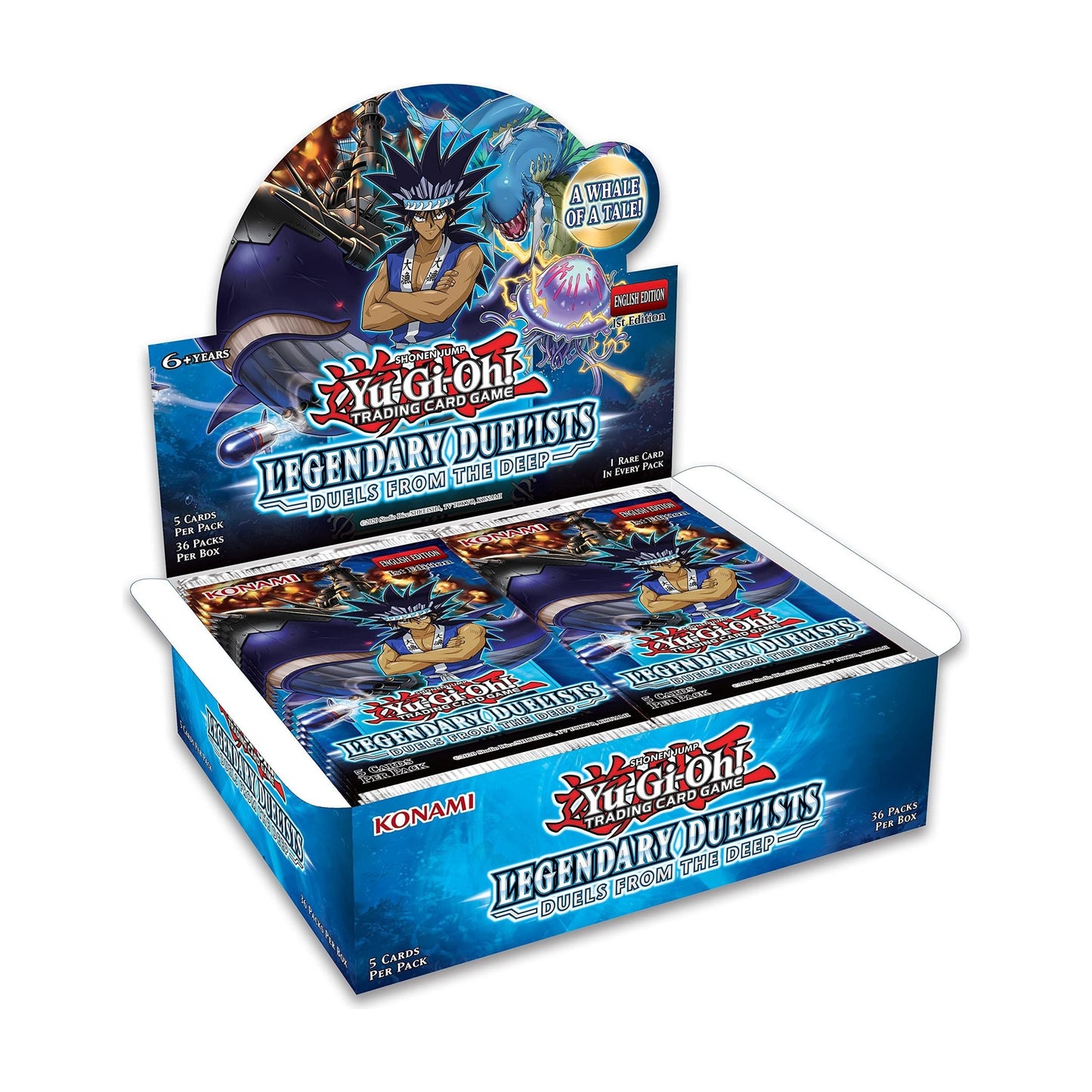 Yu-Gi-Oh! Konami Legendary Duelists Duels from the Deep Booster Box | Local Legends Cards & Collectibles