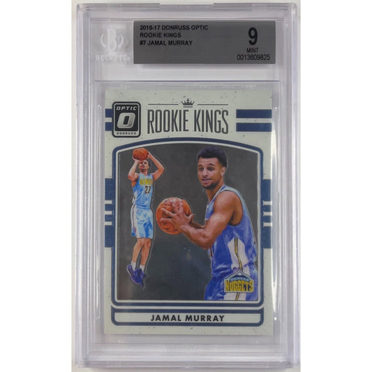 2016-17 Donruss Optic Jamal Murray Rookie Kings BECKETT 9 MINT | Local Legends Cards & Collectibles