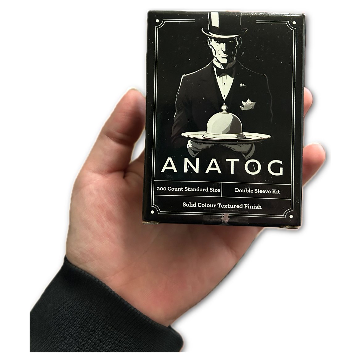 Anatog Textured Finish Standard Size Double Sleeve Kit - 200ct | Local Legends Cards & Collectibles