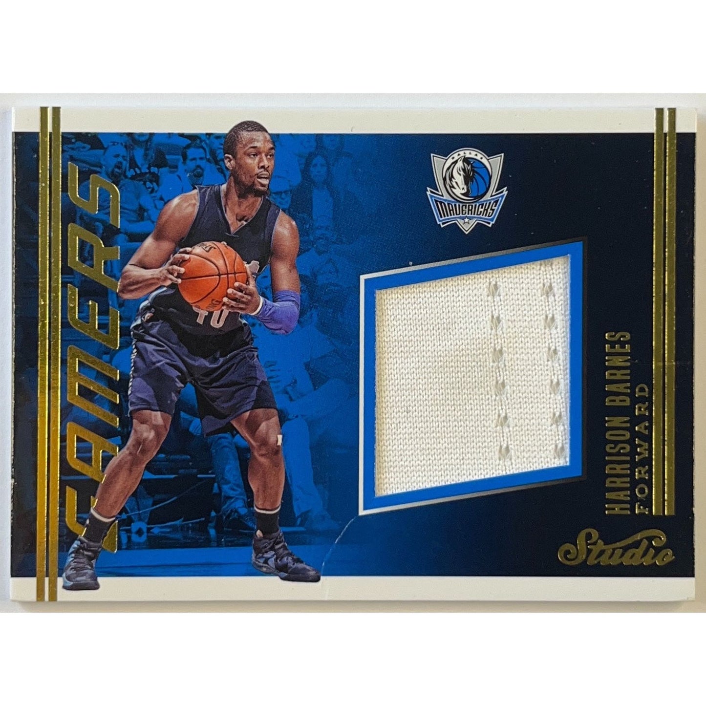2016-17 Panini Studio Harrison Barnes Gamers Patch