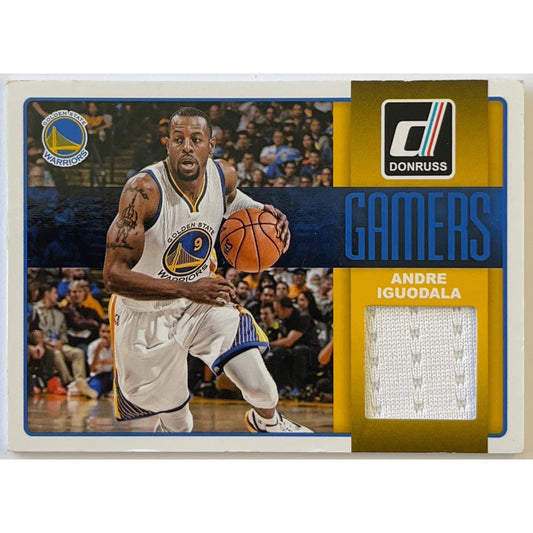 2014-15 Donruss Andre Iguodala Gamers Game Worn Patch | Local Legends Cards & Collectibles