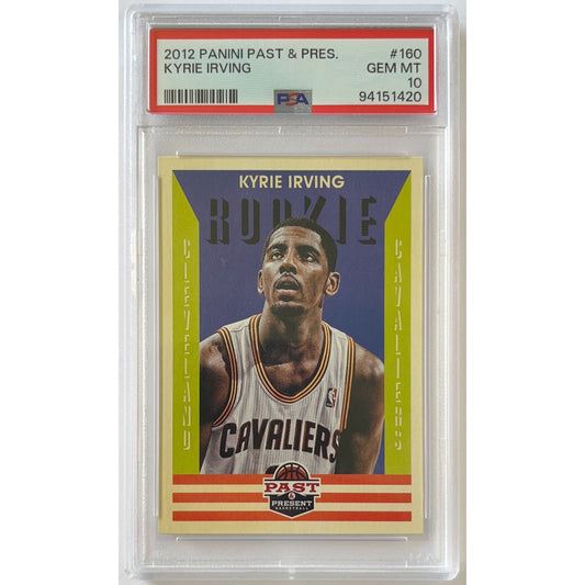 2012-13 Past & Present Kyrie Irving Rookie Card PSA 10 GEM MINT | Local Legends Cards & Collectibles