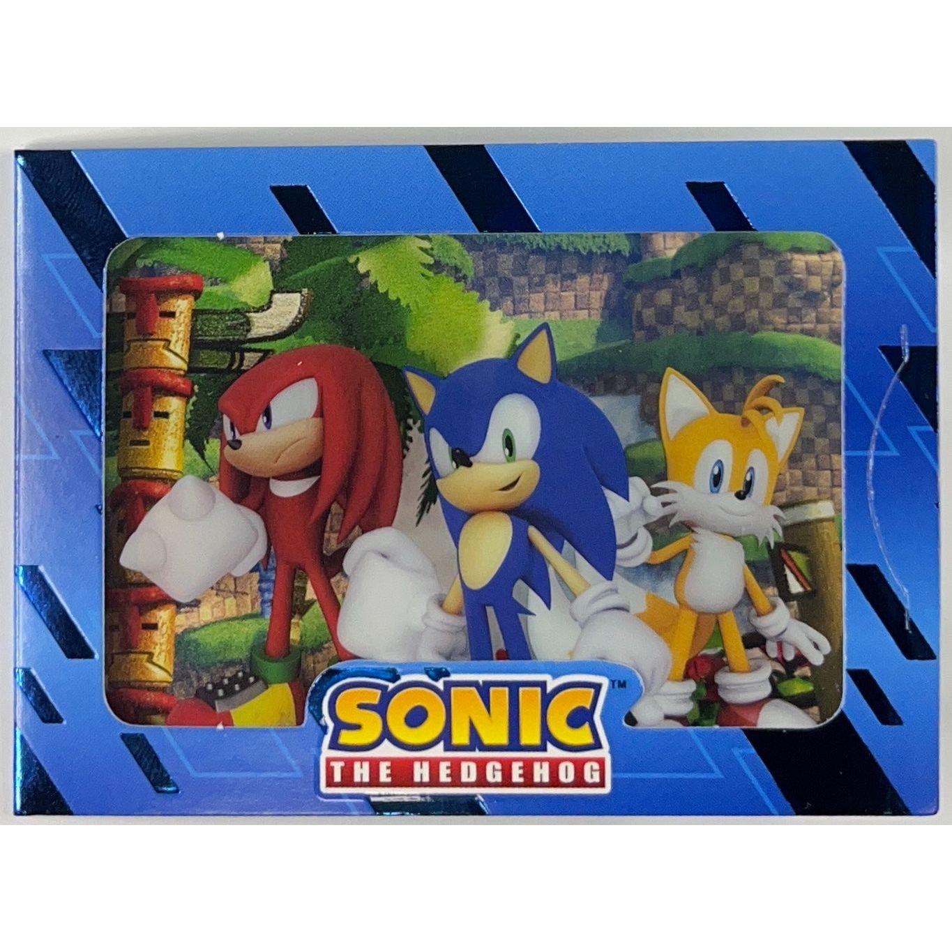 3D Booklet Sonic,Tails, Knuckles Non Holo Rare 13