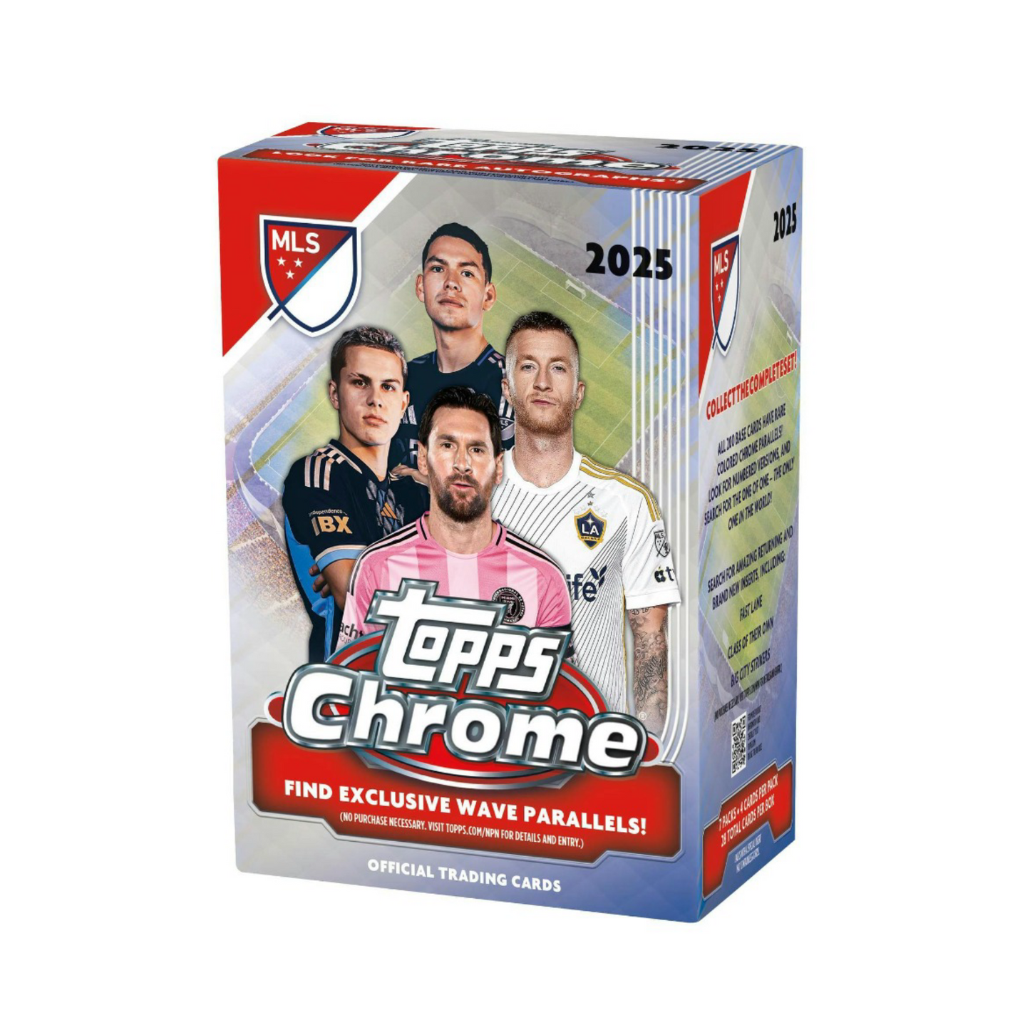2025 Topps Chrome MLS Major League Soccer Value Blaster Box