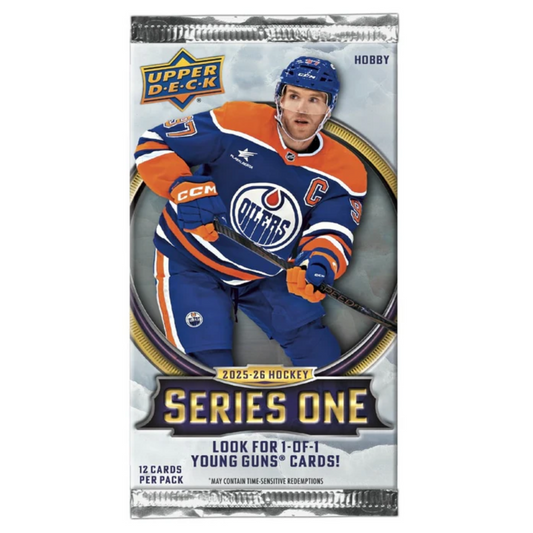 2025-26 Upper Deck Series 1 NHL Hockey Hobby Pack