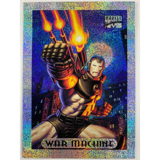 1994 Marvel Masterpieces War Machine Silver HoloFoil