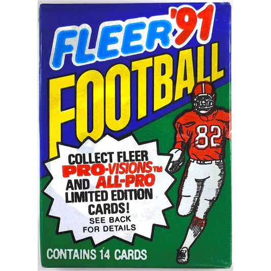1991 Fleer Ultra NFL Football Wax Pack