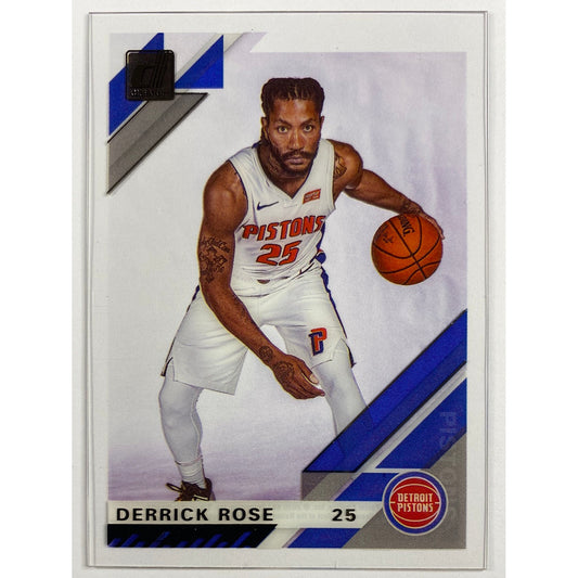 2019-20 Clearly Donruss Derrick Rose