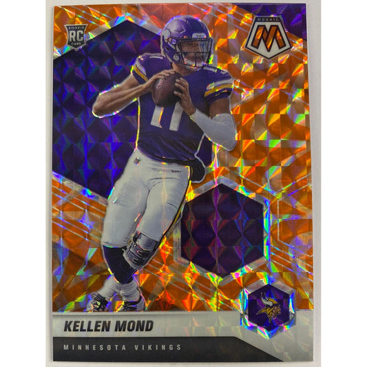 2021 Mosaic Kellen Mond Orange Reactive Prizm RC | Local Legends Cards & Collectibles