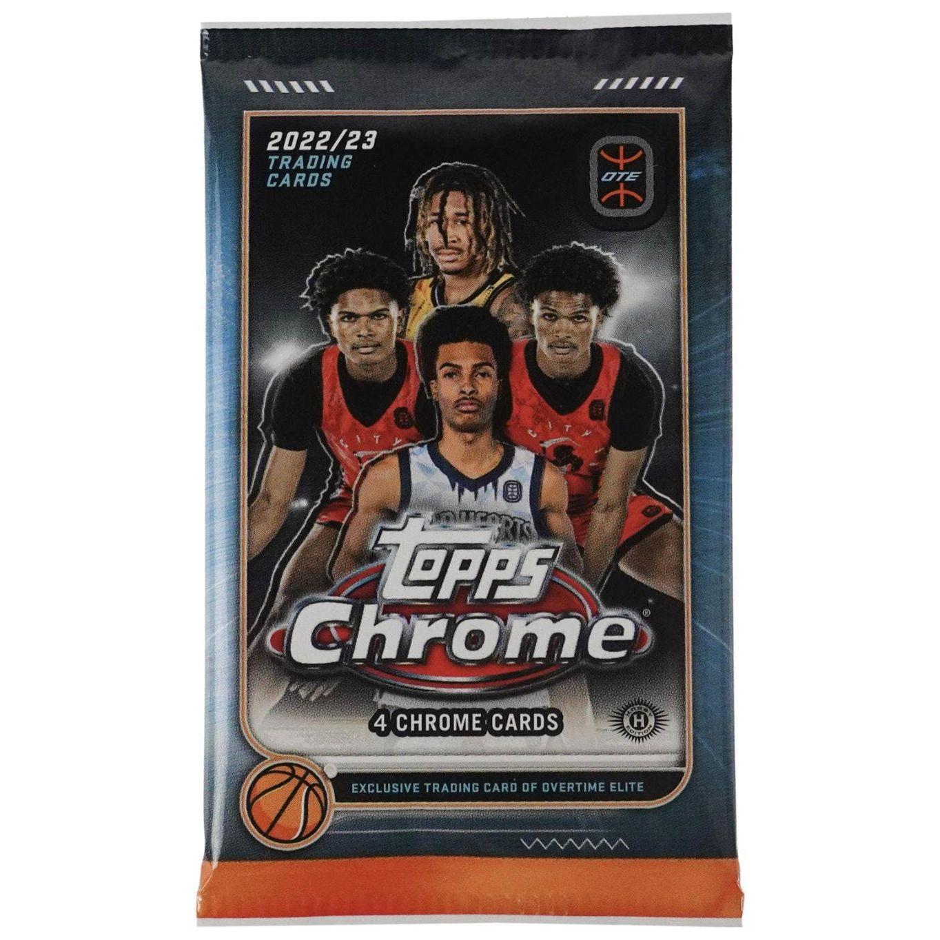 2022-23 Topps Chrome NBA Basketball Overtime Elite Hobby Pack | Local Legends Cards & Collectibles