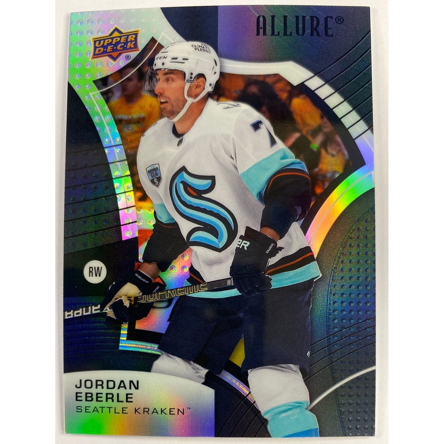 2021-22 Allure Jordan Eberle Black Rainbow | Local Legends Cards & Collectibles
