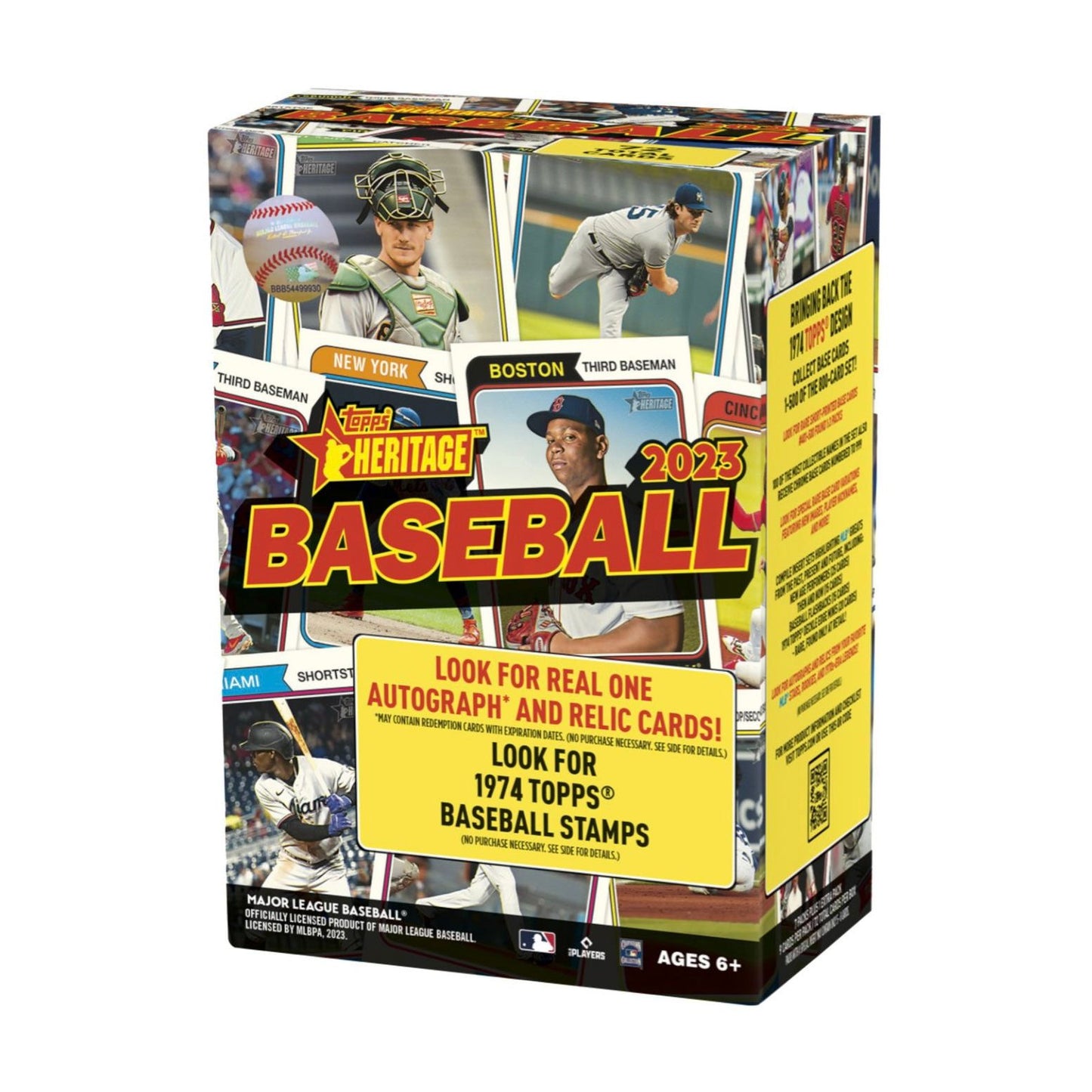 2023 Topps Heritage MLB Baseball Blaster Box | Local Legends Cards & Collectibles