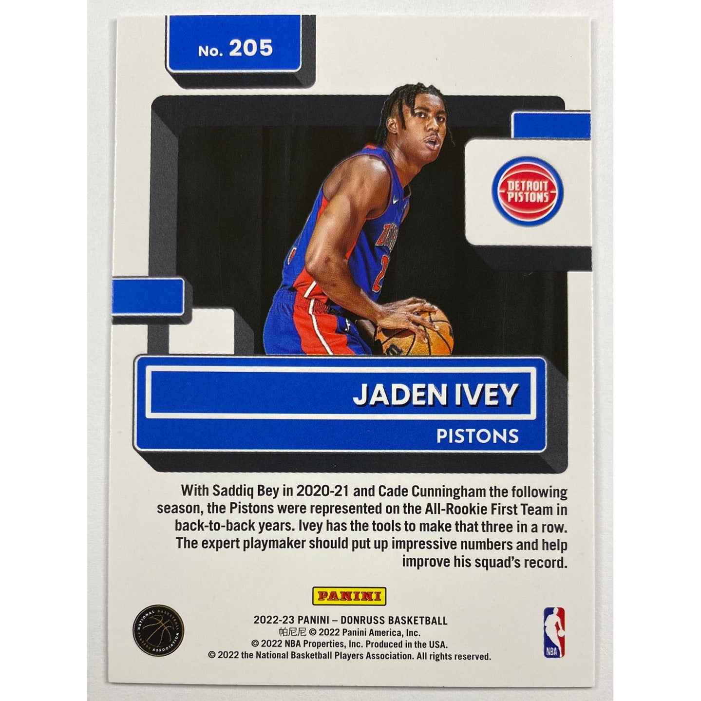 2022-23 Jaden Ivey Rated Rookie | Local Legends Cards & Collectibles