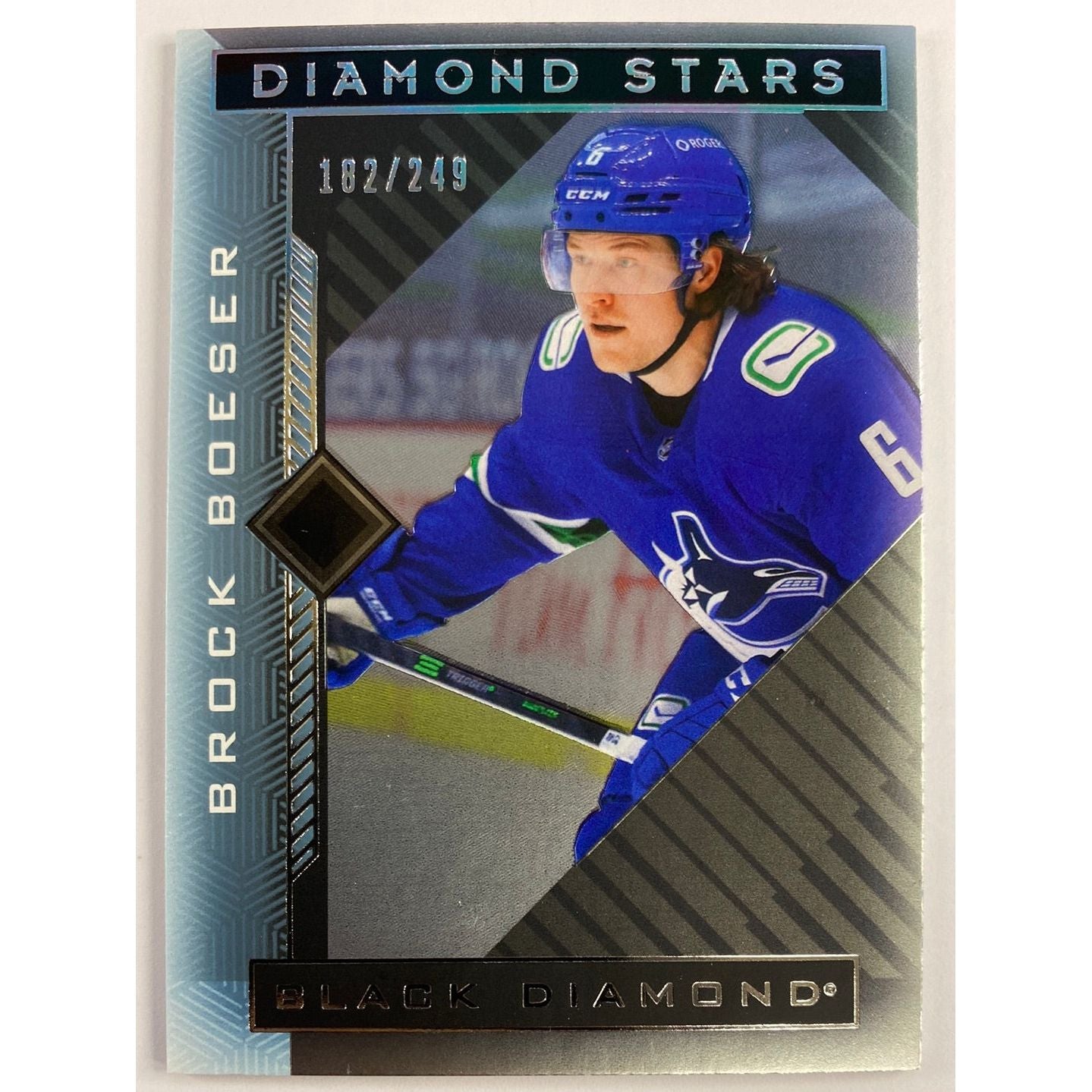 2021-22 Black Diamond Brock Boeser /249 | Local Legends Cards & Collectibles