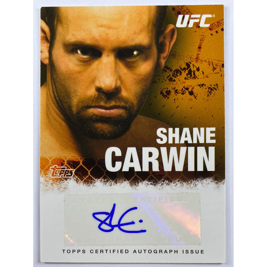 2010 Topps Shane Carwin Auto