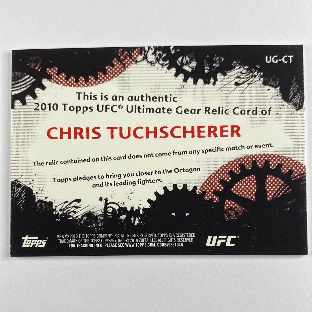 2010 Topps Chris Tuchscherer Ultimate Gear | Local Legends Cards & Collectibles