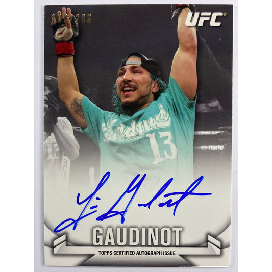 2013 Topps Knockout Louis Gaudinot Auto /209