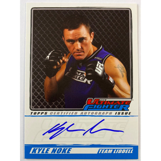 2010 Topps Ultimate Fighter Kyle Noke RC Auto