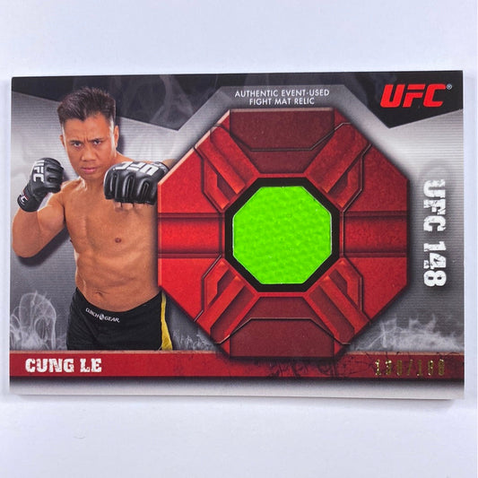 2013 Topps Knockout Cung Le Mat Relic /188