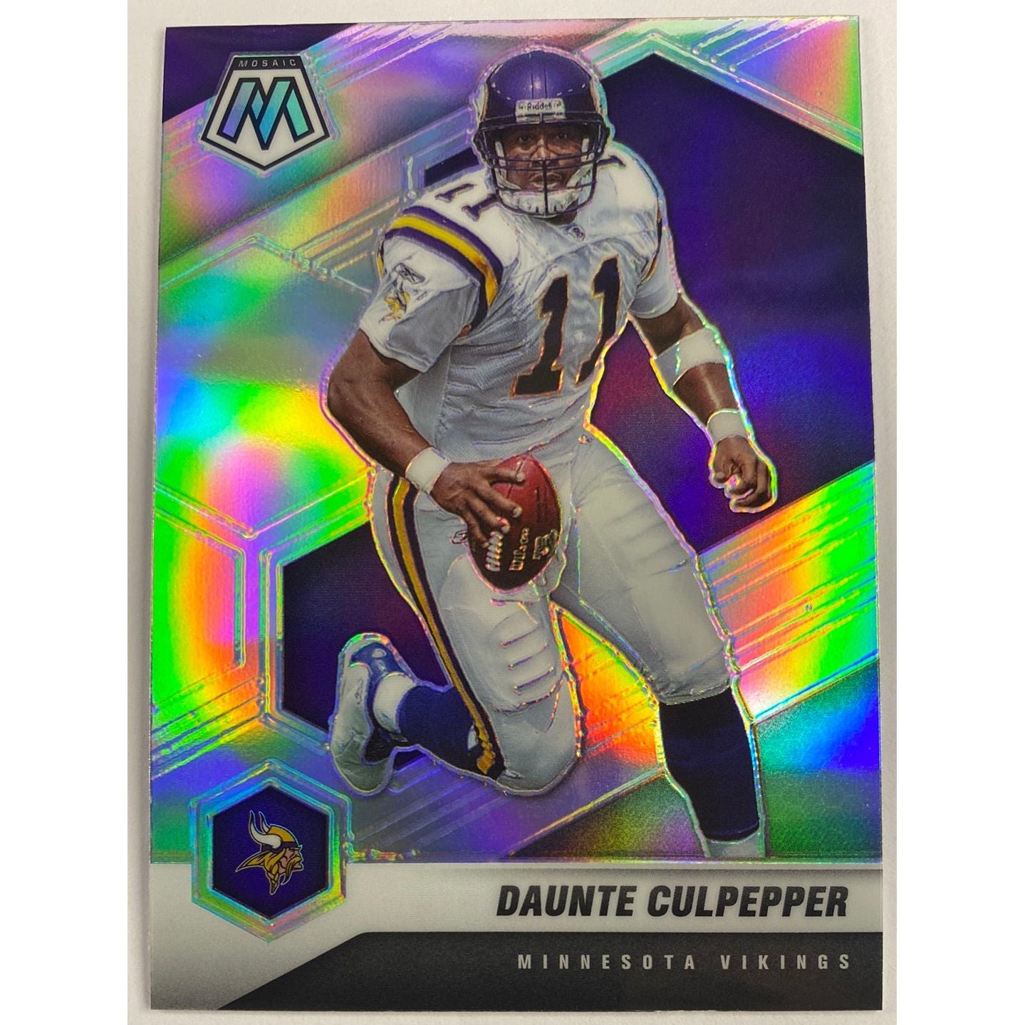 2021 Mosaic Dante Culpepper Silver Holo Prizm