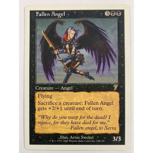 2001 MTG Fallen Angel